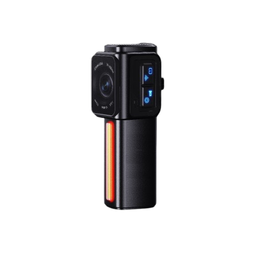 Cámara trasera para ciclistas con luz diurna de 70 Lúmenes